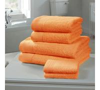 Chatsworth Egyptian Cotton 6 Piece Towel Bale - Tangerine