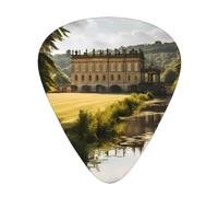 Chatsworth Estate Guitar picks, thin, medium, heavy, 12 pieces, suitable for guitar, bass, electric guitar, ukulele, wear-resistant guitar picks,