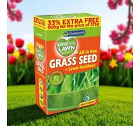 Chatsworth Lawn Fertiliser With Fast Grass Seed All In One Lawn Feed Patch Repair 500G