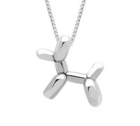 Chatsworth The Dog Sterling Silver Small Balloon Pendant - Silver CDG-057
