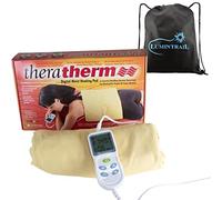 Chattanooga TheraTherm Digital Moist Heating Pad for Temporary Pain Relief, Standard Size 14" x 17", with a Drawstring Bag Lumintrail