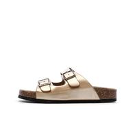 CHATTAWAK Copper Sandals Woman Orpheus, gold, 7 UK