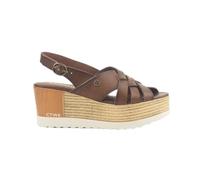 CHATTAWAK Women's 9justinechoco39 Heeled Sandal, Chocolate, 6 UK
