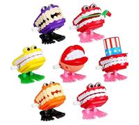 Chatted Teeth - Halloween Teeth Finish Toys | Funny Walking Chatter Set | Random Style Teeth Teeth, Ghost, , Clock Figures, Joke Toy