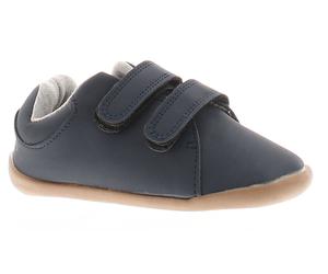 Chatterbox Boys Infant Childrens Shoes Baby Soft Ethan navy - Size UK 2