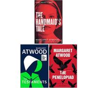 Chatto & Windus Margaret Atwood Collection 3 Books Set (The Handmaid's Tale, The Testaments, The Penelopiad)