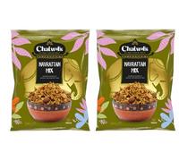 Chatwals Mixture Savoury Snacks 200g - Easy to Carry Anywhere - Crispy, Crunchy & Spicy - Delicious Indian Namkeen Snacks - Made With Authentic Taste - Enjoy At Tea Time (Pack of 2, Navrattan)