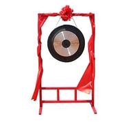 Chau Gong Includes Adjustable Gong Stand and Mallet Great for Sound Healing, Home, or Office(Color:A,Size:45CM)