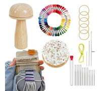Chauffe-Abreuvoir à Oiseaux - Small Portable Fast Home Supplies With Hooks And Yarns | Stocking Stuffing Kit - For Men Women Beginner Tailor Friends Family Weaving Repair Sewing Embroidery