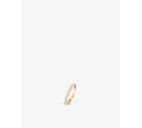 Chaumet Bee De Chaumet 18ct Rose-Gold and 0.43ct Diamond Ring Rose Gold 47mm