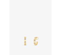 Chaumet Womens Yellow Gold Bee My Love 18ct Yellow-gold and 0.41ct Brilliant-cut Diamond Hoop Earrings