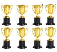 ChAusa Man of the Match Trophy, Thumbs up Award Trophies Mini Plastic Trophy Cups, Super Cup Trophy for Tournament, Classroom Rewards, Fun Run Race, Party Favors, Fantasy Football