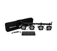 CHAUVET DJ 4BAR Flex Q All-in-One 4-Par Wash Light System with Gigasonic Exclusive Extended Warranty