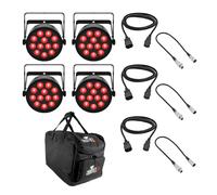 Chauvet DJ SlimPAR Q12 ILS LED Par Can & Carry Bag Bundle