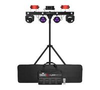 Chauvet - GigBAR Move + ILS, Lighting System Includes Moving Heads, Derbies, Wa