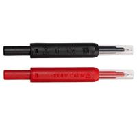 Chauvin Arnoux Connector CAT IV 1000 V Red, Black 1 Piece