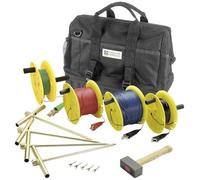 Chauvin Arnoux P01102040 Test Equipment Earth/Resistivity Kit, 50 m, Standard 2 m x 50 m and 2 m x 30 m reels
