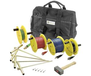 Chauvin Arnoux P01102040 Test Equipment Earth/Resistivity Kit, 50 m, Standard 2 m x 50 m and 2 m x 30 m reels