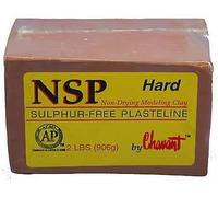 Chavant NSP Hard - Sulfur-Free Plasteline Fine Art Clay - 2lb Block (906g)