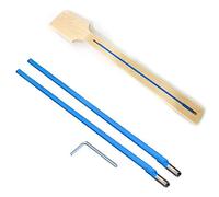 Chavisenty 2Pcs Two Way Rod Type Guitar Truss Rod Steel 9 x 420mm Blue Guitar Accessories