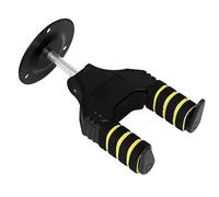 Chavisenty Guitar Hook Self-Locking Hanger Round Wall Hanging Wall Hanger Ukulele Ribes Instrument Bracket 9.4 X 2 X 15.5cm