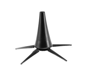 Chavisenty Portable Clarinet Stand Holder Foldable Support Metal 5-Leg Stand Wind Instrument Accessory