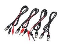 Chavisenty Universal Oscilloscope Probe with Accessories Kit 100MHz Oscilloscope Clip Probes with BNC to Test Lead Kit