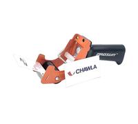 CHAWLA Tape Gun/Dispenser Heavy Duty 2" | Dual 66m / 150m | Premium Pistol Grip Handle Sealing Packaging Boxes and Parcels Robust Industrial Style Packing Tapes Handheld Gun Orange