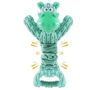 CHAWONER Squeaky Dog Toy for Puppy Small Medium Large Dogs, Elastic Interactive Dog Toys for Boredom, Tug of War Dog Toys for Indoor Outdoor Play, Christmas Birthday Gift for Dogs