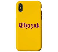 Chazak Be Strong and Courageous Hebrew Kosher Gym Fitness Case for iPhone X/XS