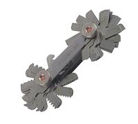 Chazcool Thread Pitch Gauge, 60 Degree Metric/Imperial & 55 Degree Imperial Thread Pitch Gauge Stainless Steel Screw Pitch Measuring Tool, 52 Pcs Stainless Steel Thread Gauges(公制+英制(52pc))