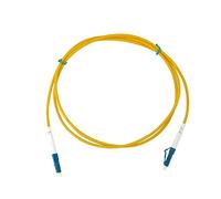 CHB 3 Meter Simplex 2mm Fibre Optic Patch Cable SC LC FC ST E2000 APC UPC Single Mode OS2 9/125 Yellow Patch Lead Fiber Patchcord (LC/UPC - LC/UPC)