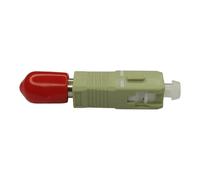 CHB SC/UPC Male to ST/UPC Female Multimode 62.5/125 (OM1) Fiber Optic Adapter - Plastic SC to ST MM Coupler Converter for LAN, Telecom, Industrial Networks & Fiber Link Upgrades.