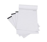 CHBCD Pack of 4 College Notepad Premium Student Colour Code A4 Notepad Squared A4 Notepads, Graph Paper Pad Notes 21.6 x 30 cm Graphic Pads Writing Pad Squared A4