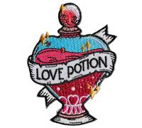 CHBROS Love Potion Embroidered Patch Applique Iron/Sew on Patches for Clothing Jackets T-Shirt Backpacks.…