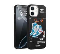 CHBSHENG Cool Design Phone Case for iPhone 11 Case for Boys Men Aesthetic Shockproof Basketball Sneaker Sports Designer Cases Compatible with iPhone 11 Blue