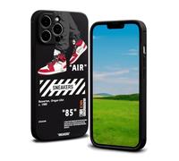 CHBSHENG Cool Design Phone Case for iPhone 13 Pro Max Case for Boys Men Street Aesthetic Shockproof Basketball Sneaker Sports Designer Cases Compatible with iPhone 13 Promax Black