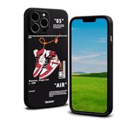 CHBSHENG Cool Design Phone Case for iPhone 13 Pro Max Case for Boys Men Street Aesthetic Shockproof Basketball Sneaker Sports Designer Cases Compatible with iPhone 13 Promax Black