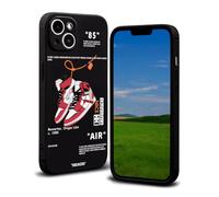 CHBSHENG Cool Design Phone Case for iPhone 14 Plus Case for Boys Men Street Aesthetic Shockproof Basketball Sneaker Sports Designer Cases Compatible with iPhone 14 Plus Black