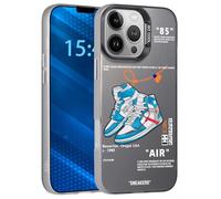 CHBSHENG Cool Design Phone Case for iPhone 16 Pro Max Case for Boys Men Aesthetic Shockproof Basketball Sneaker Sports Designer Cases Compatible with iPhone 16 Promax Blue