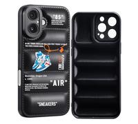 CHBSHENG Cool Design Phone Case for iPhone 17 Case for Boys Men Aesthetic Shockproof Basketball Sneaker Sports Designer Cases Compatible with iPhone 17