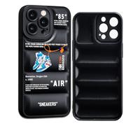 CHBSHENG Cool Phone Case for iPhone 14 Pro, for Boys and Men, Street Design, Aesthetic, Shockproof, Basketball Sneaker, Sports Designer Cases Compatible with iPhone 14 Pro, Black