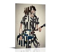 CHCNLEKCP Foo Fighters The Pretender Poster Decorative Painting Canvas Wall Art Living Room Poster Bedroom Painting Wall Art Picture Print Modern Family Room Decor 08 x 12 inches (20 x 30 cm)