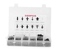 Chcuuk1 350pcs 8mm Bumper Push Fasteners Rivet Clips Expansion Screw Replacement Kit For Auto Car Truck Pickup