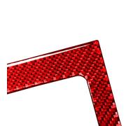 Chcuuk1 Car Interior Door Handle Frame Panel Cover Trim Sticker Decoration Carbon Fiber Red RHD for Tundra 2014 2015 2016 2017 2018 2018 2020 2021, 4PCS