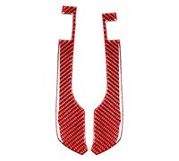 Chcuuk1 Carbon Fiber Grain Interior Speedometer Side Cover Trim for GTR R35 2008-2016, RED