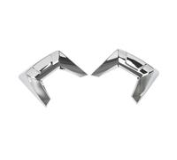 Chcuuk1 Hard Decorative For Touring Saddlebag Lid Spoilers Chrome ABS for Kings & Street Glides Electra Glides Road Glides Road 2014-23 Motorbike 2pcs