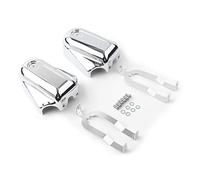 Chcuuk1 Motorbike Chrome Bar Shield Rear Axle Covers Swingarm Cap Accessaries for FLSTC FLSTN 2008 2009 2010 2011 2012 2013 2014 2015 2016 2017 2018, Black Powersport