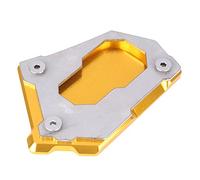 Chcuuk1 Motorbike Kickstand Extender Foot Side Stand Extension Pad Support Plate Accessaries for R1200GS LC 2013-2020, R1200GS Adventure 2013-2020, Gold
