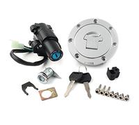 Chcuuk1 Motorbike Switch Gas Cap Cover Seat Lock Key Set for CB500 CB600